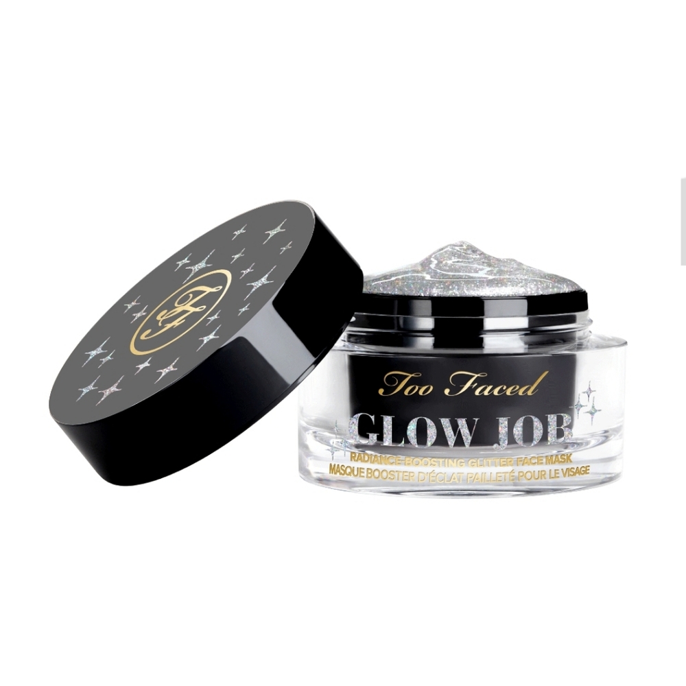 NEW Too Faced Glow Job Disco Glow Radiance-Boosting Glitter Mask